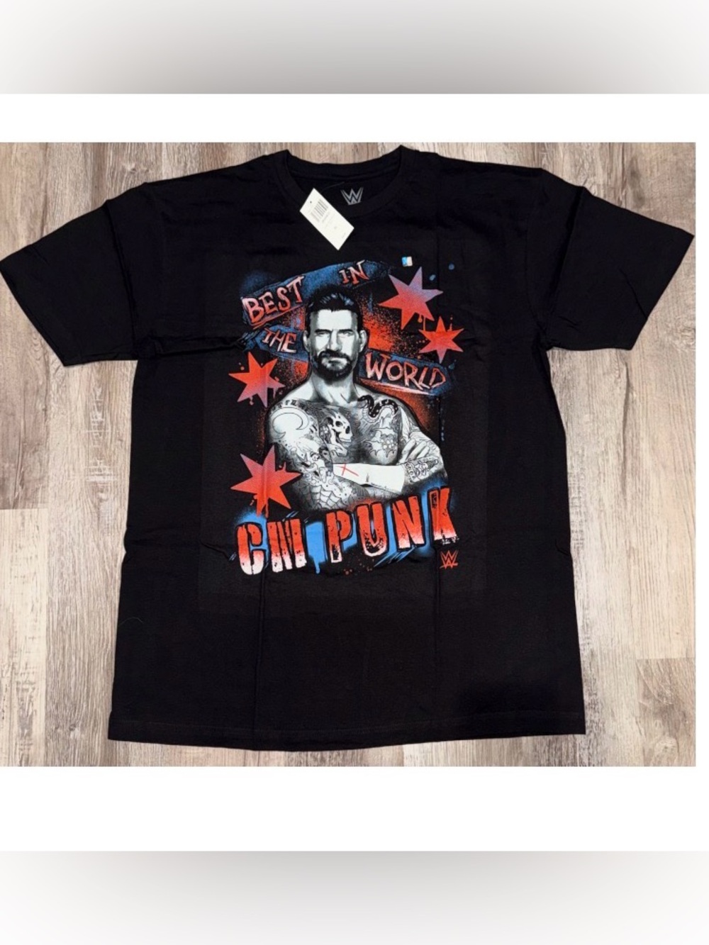 NWT Men"s WWE CM Punk Shirt Size XL